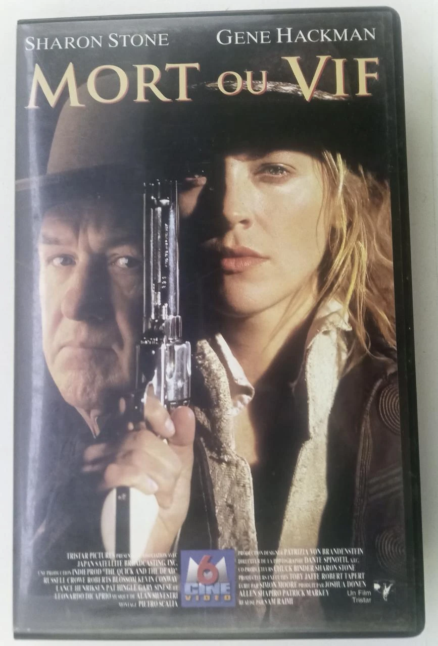 VHS Mort ou vif – Sharon Stone, Gene Hackman, Russell Crowe